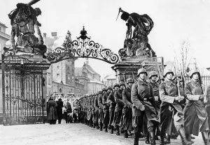 Remaining: Entry of the Wehrmacht in Prague, 1939