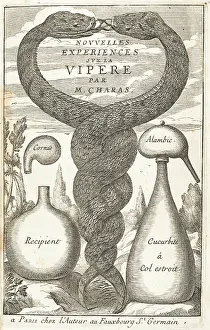 Nouvelles: Entwined vipers and laboratory equipment