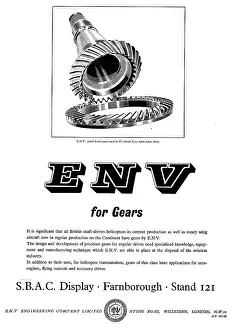E.n.v: ENV Engineering Gears For Helicopter Drive Shafts