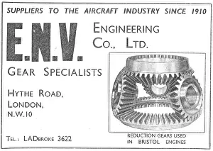 E.n.v: ENV Engineering. Specialist Gear Manufacturers