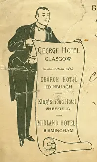 Stationery: Envelope design, Hotels in Scotland and the UK