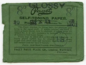 Photographia: Envelope, Paget photographic paper