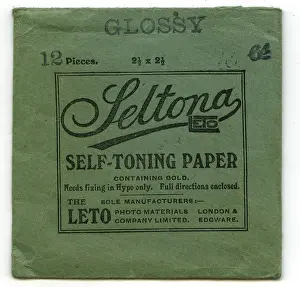 Leto: Envelope, Seltona photographic paper