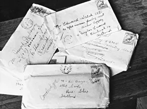 Creased: ENVELOPES 1940S