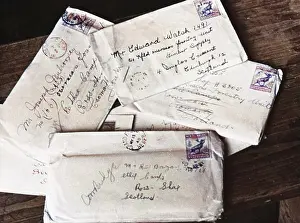Creased: ENVELOPES 1940S