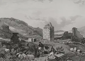Ephesus: Ephesus. Engraving by Aubert