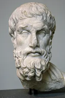 Epicurus: Epicurus (c. 341-270 B.C.). Greek philosopher