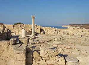 Limassol: Episcopal Basilica, Kourion, Cyprus