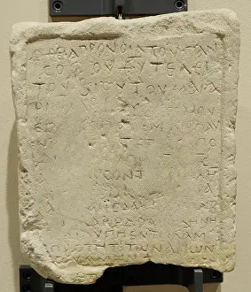 Epitaph: Epitaph of Maththaios, Bishop of Faras. May-June, 766