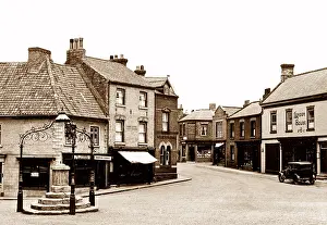 Epworth: Epworth Market Place probably 1920s