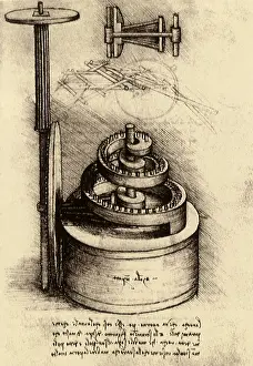 Equalizing: System for Equalising the Release of a Spring, by da Vinci