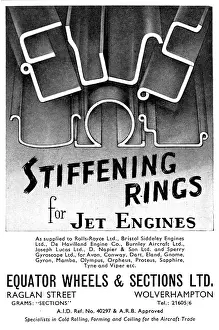 Stiffening: Equator Stiffening Rings For Jet Engines