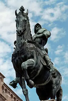 1488: Equestrian monument to Bartolomeo Colleoni