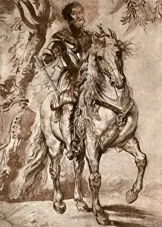 1603: Equestrian Portrait, by Rubens