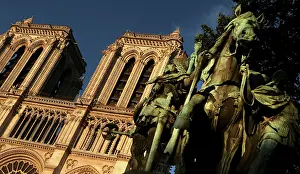 Rochet: Equestrian Statue of Charlemagne, Paris
