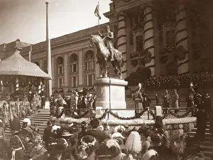 Statesmen: Equestrian statue of Otto I in Munich, 1911