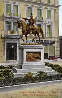 Theodoros: Equestrian statue of Theodoros Kolokotronis, Athens, Greece