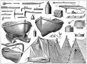 Nares: Equipment used in the British Arctic Expedition, 1875 - 1876