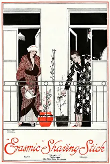Erasmic: Erasmic Shaving Stick advertisement, 1918
