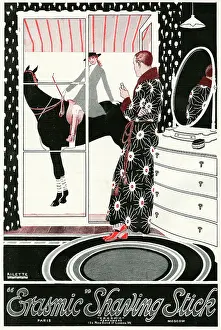 Erasmic: Erasmic Shaving Stick advertisement, 1918