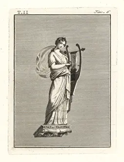 Ercolano: Erato, muse of lyric poetry