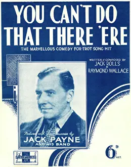 Trot: You cant do that there ere - Music Sheet Cover