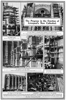 Cathdral: Erection of Liverpool Cathedral