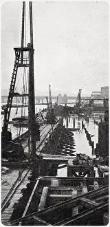 Lambeth: Erection of new London County Council 1909