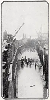Lambeth: Erection of new London County Council 1909