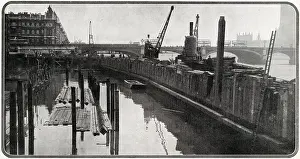 Lambeth: Erection of new London County Council 1909