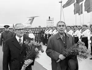 Honecker: Erich Honecker and Leonid Brezhnev, 1974