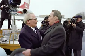Honecker: Erich Honecker visits Moscow, 1976