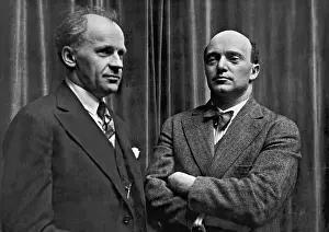 Kleiber: Erich Kleiber and Wilhelm Backhaus, 1932