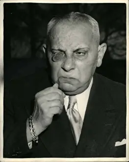 Bullying: Erich Von Stroheim, press conference, Savoy Hotel, London