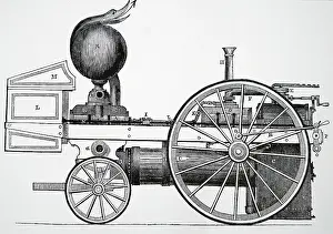 1841: Ericsson's steam fire engine