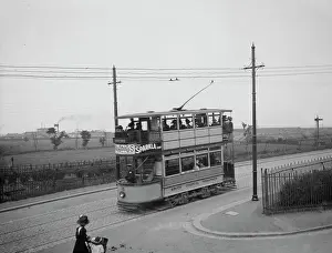 Erith: Erith Council Tram in Lower Road, Erith