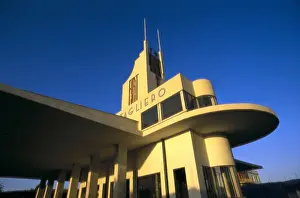 Eritrean: ERITREA. Asmara. Old petrol station known as