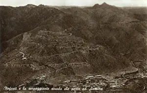 Hairpin: Eritrea - Nefasit and winding road from Asmara