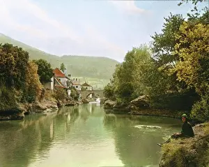 Scheibbs: The Erlauf in Scheibbs