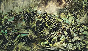 Fishponds: Ermenonville battle 1914