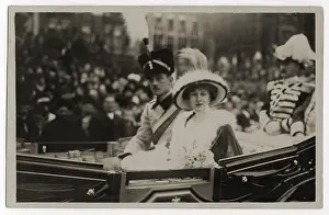 Aristocracies: Ernest Augustus III, Duke of Brunswick, with Duchess Victori