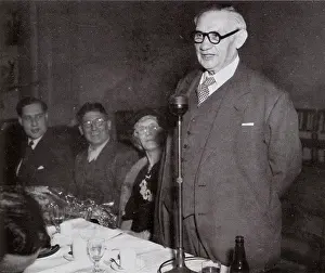 Apr20: Ernest Bevin giving speech at East Woolwich