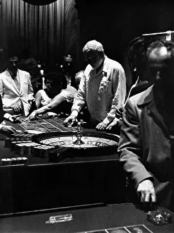 Inflicted: Ernest Hemingway, American writer, casino in Havana, Cuba