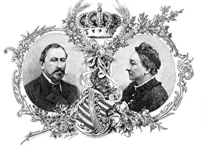 Alexandrine: Ernest II, 21.6.1818 - 22.8.1893, Duke of Saxe-Corburg-Gotha