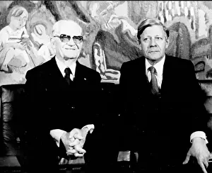 Institutes: Ernesto Geisel of Brazil and Helmut Schmidt of Germany