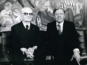 Institutes: Ernesto Geisel of Brazil and Helmut Schmidt of Germany