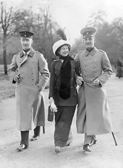 Ducal: Ernst August of Brunswick, Oskar and Victoria