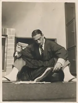 Dryden Collection: ERNST DRYDEN/309/SMOKING