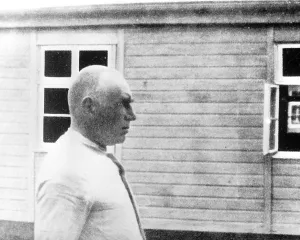 Oranienburg: Ernst Heilmann in the concentration camp Oranienburg, 1933
