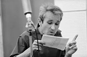 Morden: Ernst Koelz at a recording session for